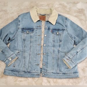 Levi's Denim Jacket Button Down XXL  New